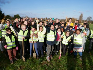 Tree planting in Tervuren (Forest in one Day)