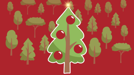 Help us planting trees by offering one for Christmas!