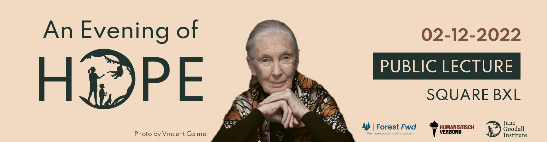 public lecture Jane Goodall 2022